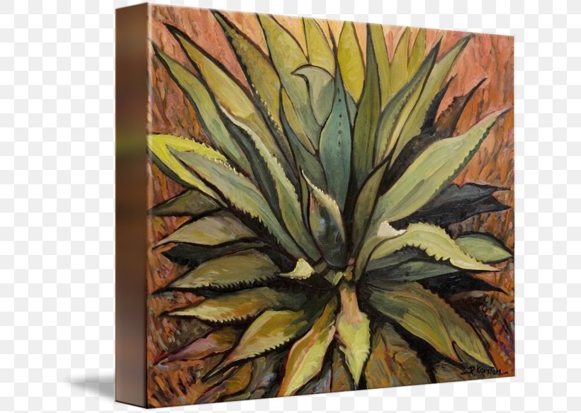 Agave Azul Agave Deserti Modern Art Gallery Wrap Pineapple, PNG, 650x583px, Agave Azul, Agave, Agave Deserti, Art, Bromeliaceae Download Free