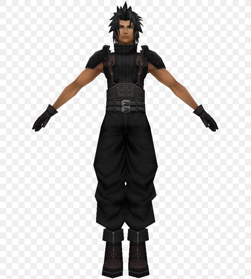 Crisis Core: Final Fantasy VII Zack Fair Cloud Strife Final Fantasy XIV, PNG, 615x912px, Crisis Core Final Fantasy Vii, Action Figure, Angeal Hewley, Character, Cloud Strife Download Free