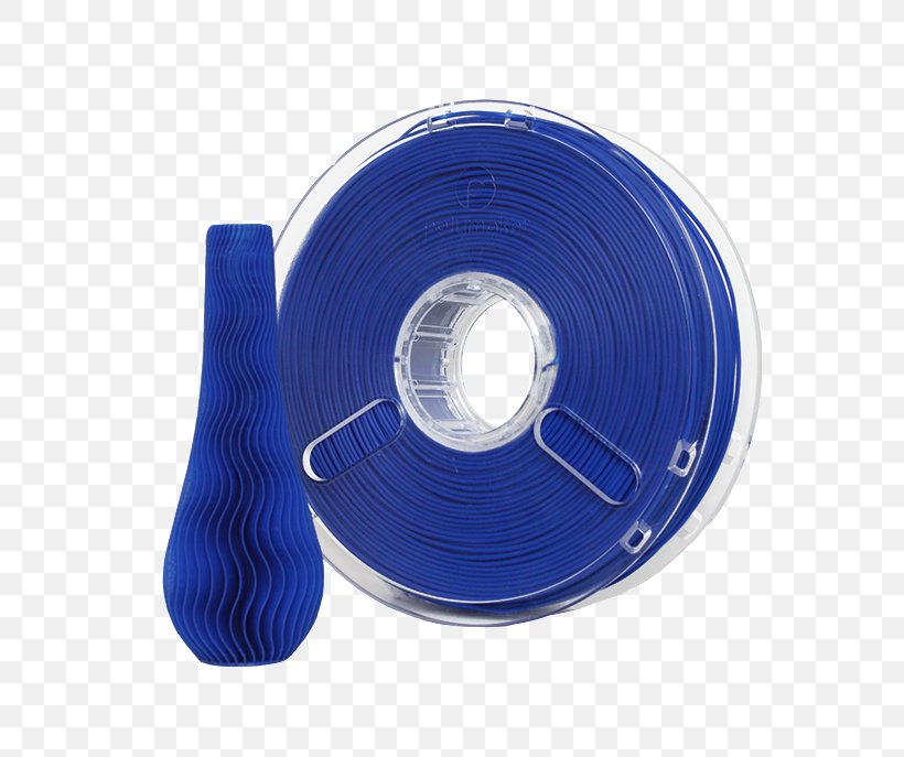 Polylactic Acid 3D Printing Filament Fused Filament Fabrication, PNG, 714x687px, 3d Printing, 3d Printing Filament, Polylactic Acid, Blue, Cobalt Blue Download Free