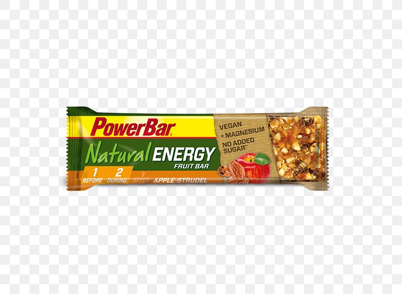 PowerBar Sports Nutrition Whey Protein Veganism, PNG, 600x600px, Powerbar, Apple Strudel, Carbohydrate, Energy Bar, Flavor Download Free