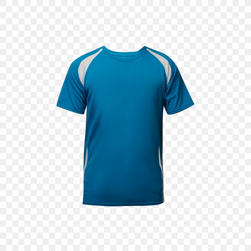 T-shirt Hoodie Jersey Crew Neck, PNG, 2480x2480px, Tshirt, Active Shirt, Aqua, Blue, Clothing Download Free
