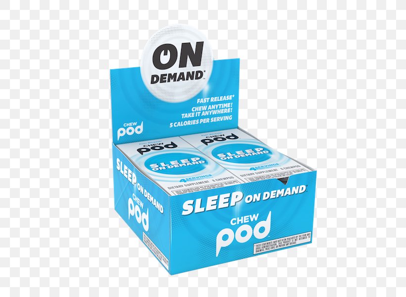 Dietary Supplement Chewing Gum Chewpod Sleep Caffeine, PNG, 600x600px, Dietary Supplement, Brand, Caffeine, Chewing, Chewing Gum Download Free