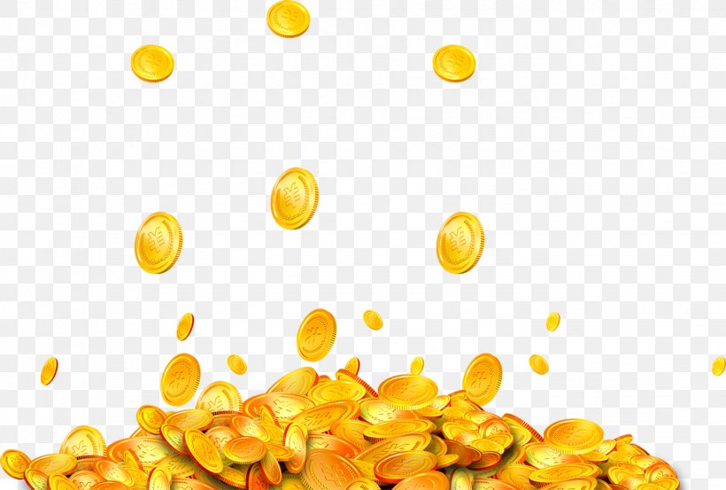 Gold Coin, PNG, 1734x1171px, Gold Coin, Bag, Coin, Food, Gold Download Free