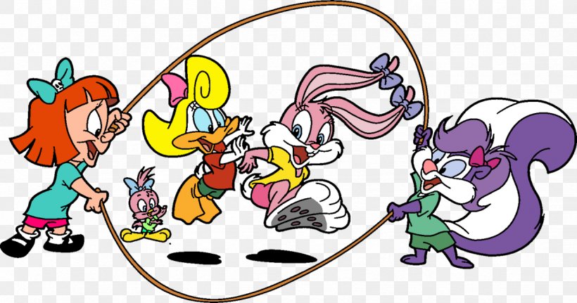 Babs Bunny Amblin Entertainment Cartoon DeviantArt Looney Tunes, PNG, 1232x648px, Watercolor, Cartoon, Flower, Frame, Heart Download Free