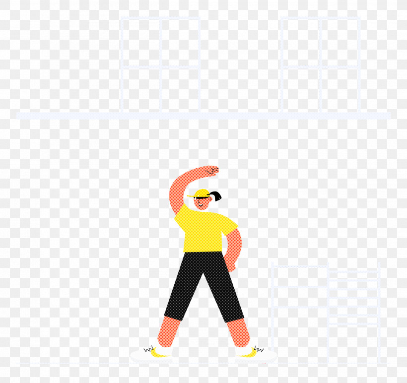 Daily Workout Stretching Sports, PNG, 2500x2356px, Stretching, Cartoon, Clothing, Drawing, Logo Download Free