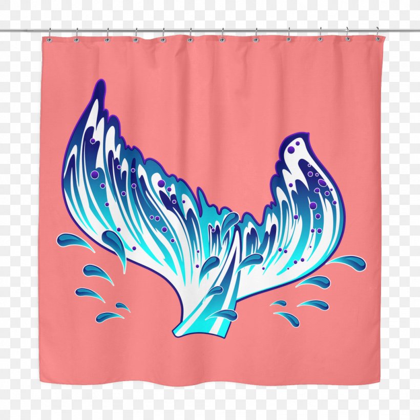 Douchegordijn Textile Mermaid Ariel Curtain, PNG, 1024x1024px, Douchegordijn, Aqua, Area, Ariel, Bag Download Free