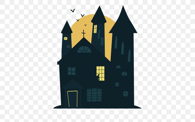 Image Haunted House Illustration, PNG, 512x512px, Haunted House, Architecture, Art, Building, Castle Download Free