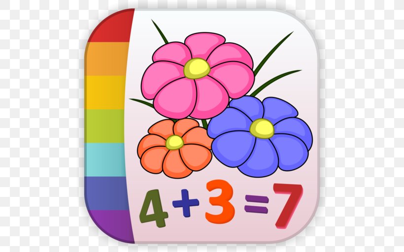Color By Numbers, PNG, 512x512px, Color By Numbers Flowers, App Store, Apple, Data, Flora Download Free