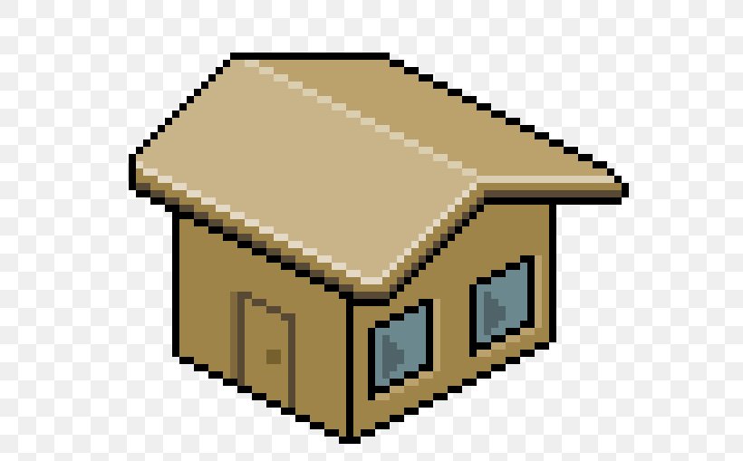 House Pixel Art Drawing Roof Clip Art, PNG, 593x509px, House, Art, Cabane, Caricature, Croquis Download Free