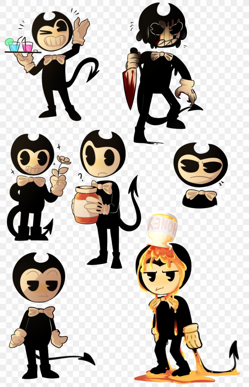 Bendy And The Ink Machine Cuphead Video Game Paper TheMeatly Games, PNG, 1236x1920px, Bendy And The Ink Machine, Art, Book, Cartoon, Chapter Download Free