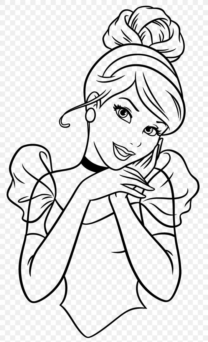 Cinderella Snow White Belle Drawing Coloring Book, PNG, 827x1358px, Watercolor, Cartoon, Flower, Frame, Heart Download Free