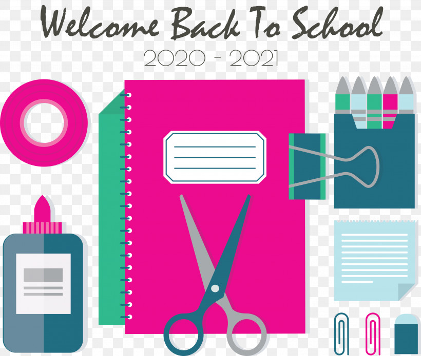 Welcome Back To School, PNG, 3000x2545px, Welcome Back To School, Flat Design, Logo, Poster, Text Download Free