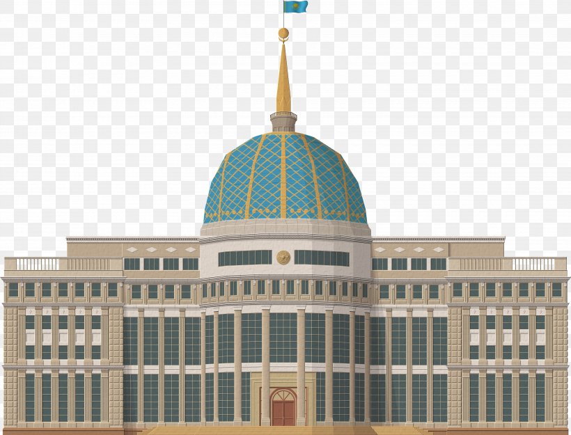 Grand Kremlin Palace Ak Orda Presidential Palace Building Steppe Eagle, PNG, 3660x2792px, Grand Kremlin Palace, Ak Orda Presidential Palace, Building, Classical Architecture, Dome Download Free