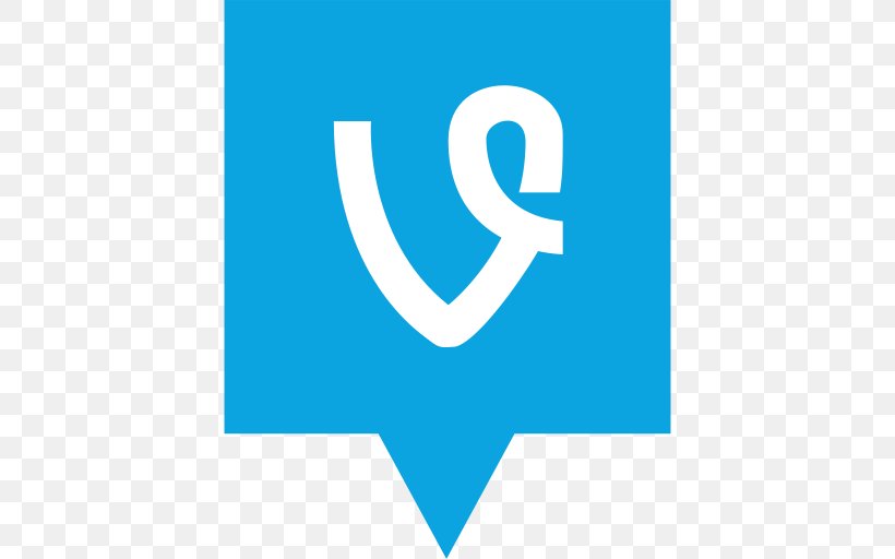 IPhone Vine Social Media, PNG, 512x512px, Iphone, App Store, Area, Blue, Brand Download Free