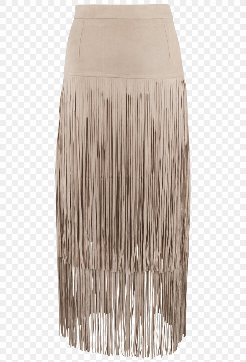 Skirt Suede Fringe Polyvore Fashion, PNG, 870x1280px, Skirt, Beige, Blue, Brown, Clothing Download Free