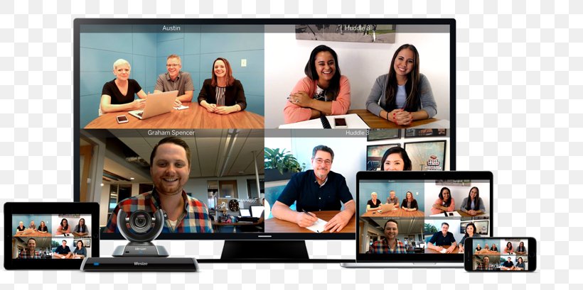 Videotelephony Lifesize Web Conferencing Skype For Business, PNG, 817x409px, Videotelephony, Avaya, Collaboration, Communication, Communication Device Download Free