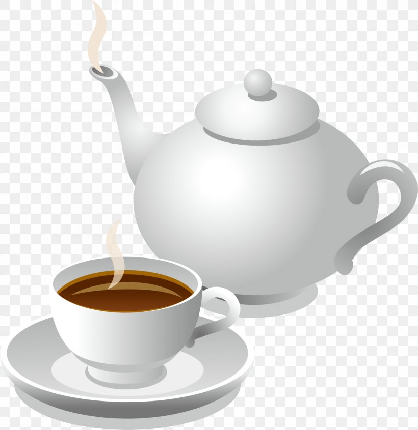 White Coffee Cappuccino Earl Grey Tea, PNG, 2000x2061px, Coffee, Caffeine, Cappuccino, Coffee Cup, Cup Download Free