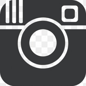 instagram logo grayscale