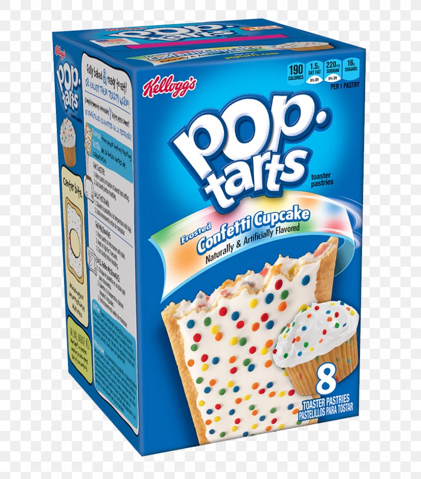 Kellogg's Pop-Tarts Frosted Brown Sugar Cinnamon Toaster Pastries Cupcake Breakfast Toaster Pastry, PNG, 835x952px, Tart, Biscuits, Breakfast, Cake, Cupcake Download Free