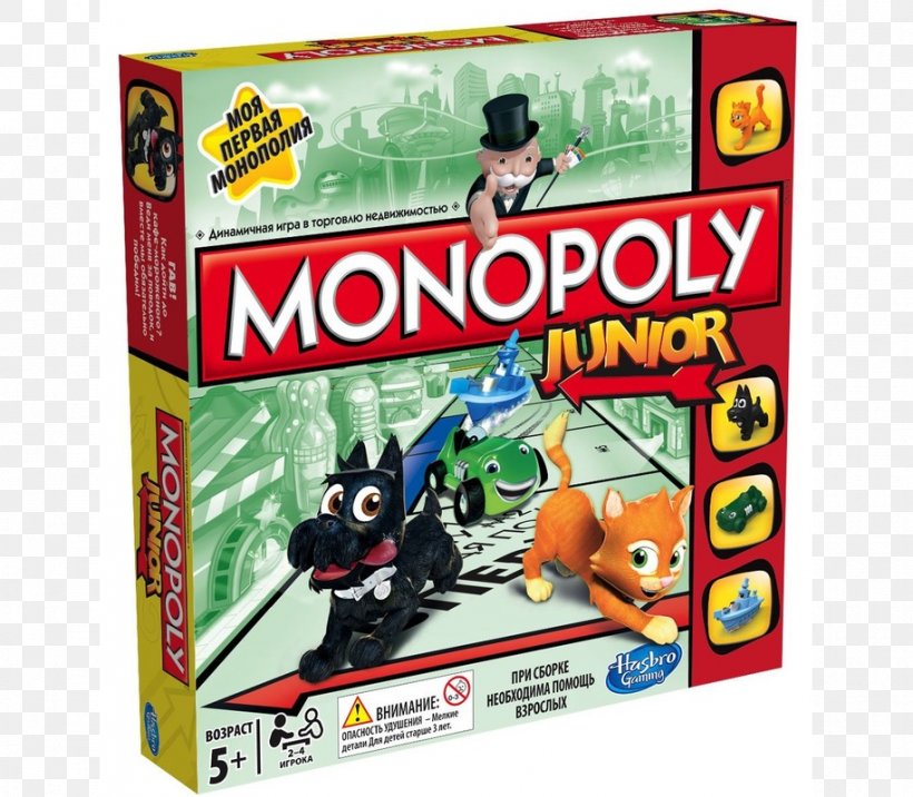 Monopoly Junior Hasbro Board Game, PNG, 915x800px, Monopoly Junior, Action Figure, Board Game, Dice, Game Download Free