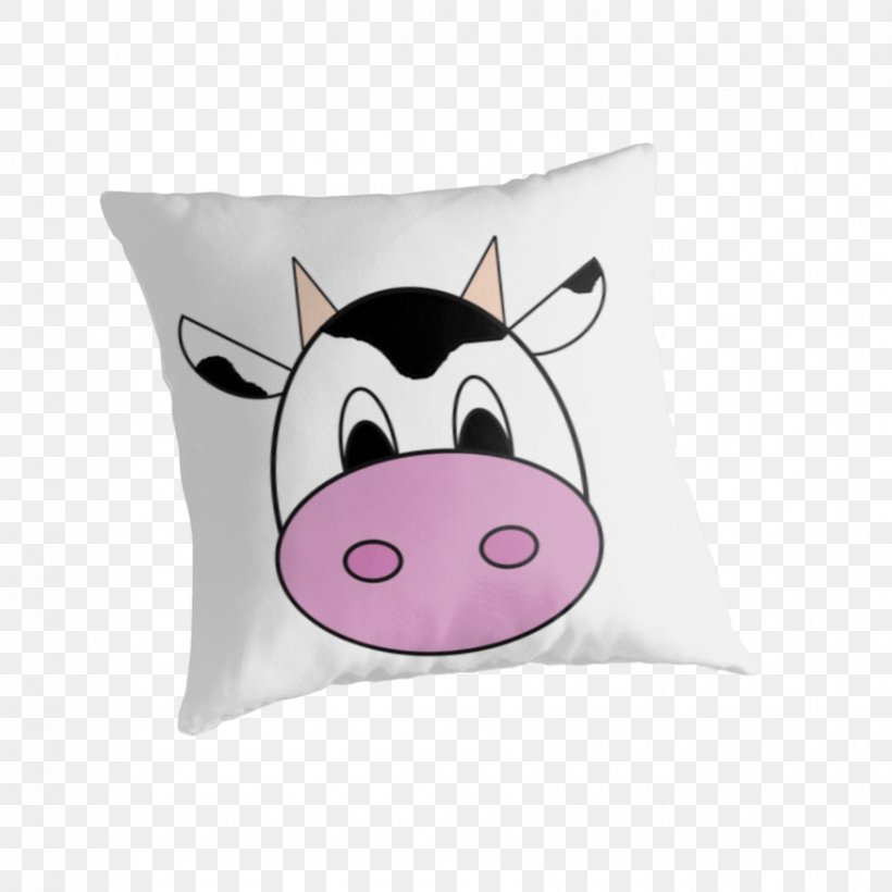 Pig Throw Pillows Cushion Textile, PNG, 875x875px, Pig, Animated Cartoon, Cushion, Material, Pig Like Mammal Download Free