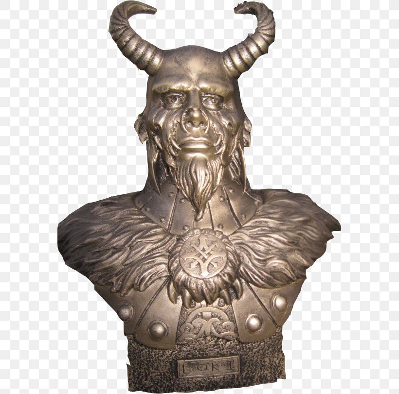 Bust Loki Odin Æsir Malad, PNG, 585x811px, Bust, Agora, Artifact, Bronze, Classical Sculpture Download Free