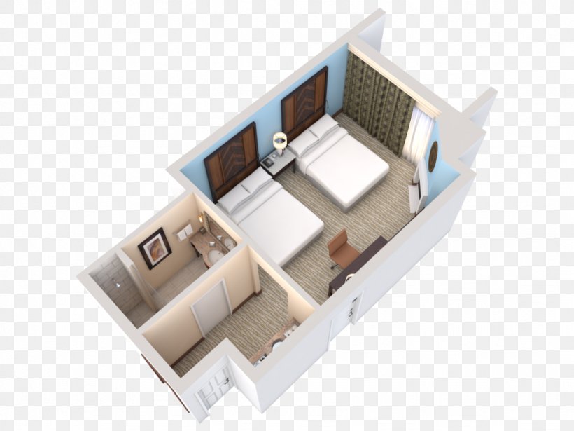 Hilton Sedona Resort At Bell Rock 3D Floor Plan Room, PNG, 1024x768px, 3d Floor Plan, Hilton Sedona Resort At Bell Rock, Accommodation, Balcony, Bed Download Free