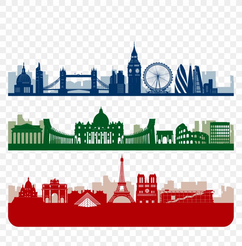 Paris London Skyline Silhouette, PNG, 1191x1212px, Paris, Brand, City, Drawing, London Download Free