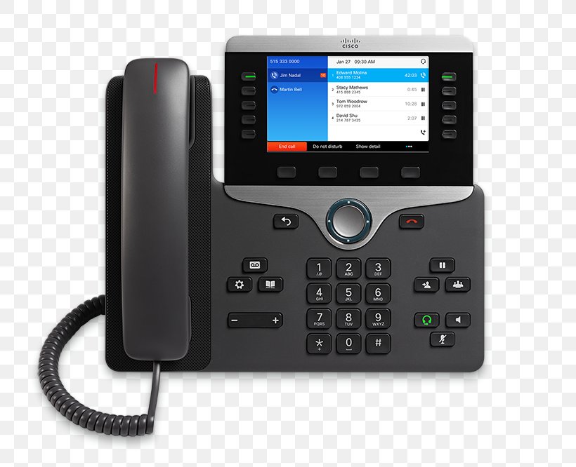 VoIP Phone Cisco 8851 Cisco 8841 Voice Over IP, PNG, 800x666px, Voip Phone, Answering Machine, Caller Id, Cisco, Cisco 8841 Download Free