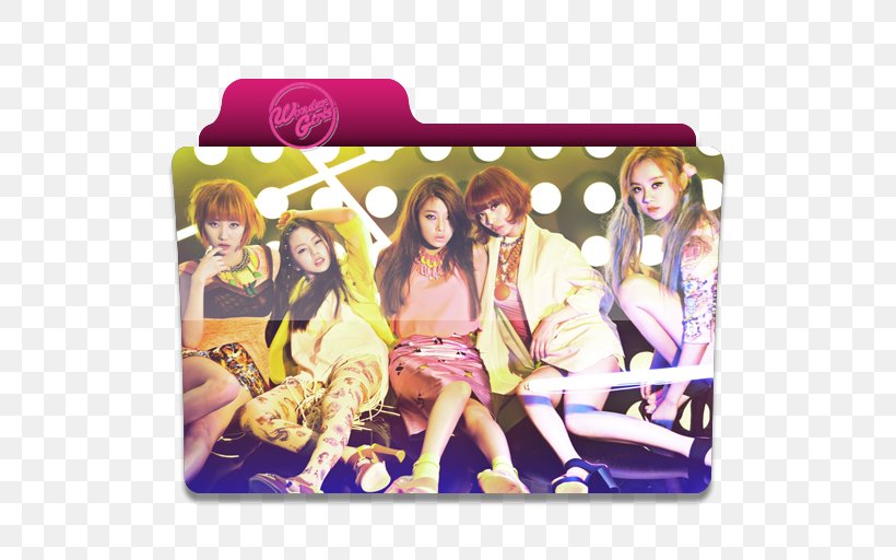 Wonder Girls K-pop Desktop Wallpaper Wonder Party, PNG, 512x512px, Watercolor, Cartoon, Flower, Frame, Heart Download Free