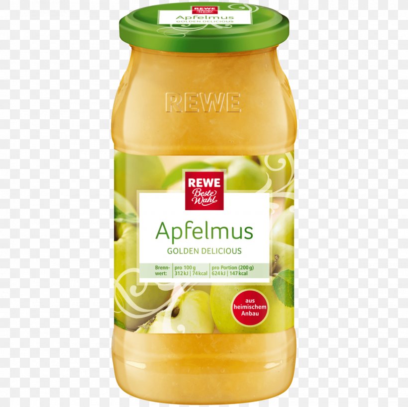 Apple Sauce REWE Group Compote Food, PNG, 1600x1600px, Apple Sauce, Apple, Can, Compote, Condiment Download Free