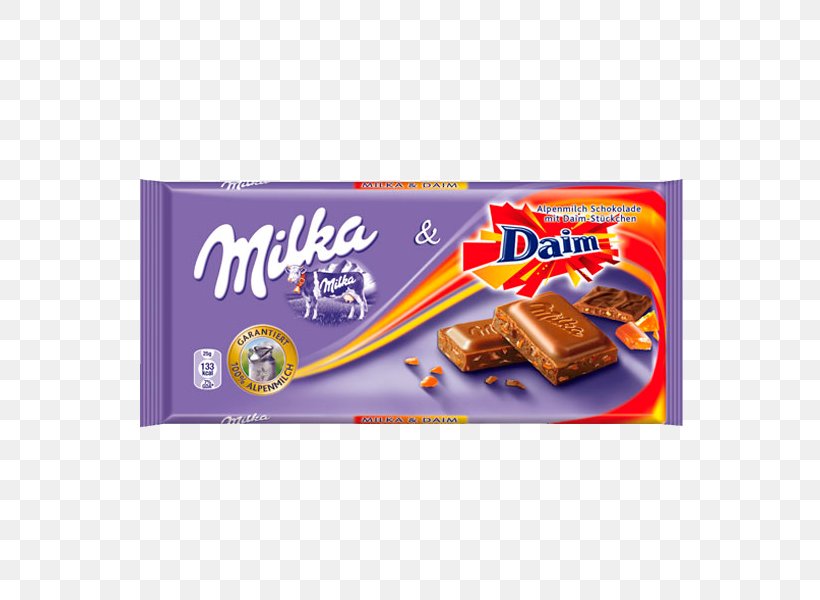 Chocolate Bar Milka White Chocolate Daim, PNG, 600x600px, Chocolate Bar, Biscuit, Biscuits, Chocolate, Confectionery Download Free