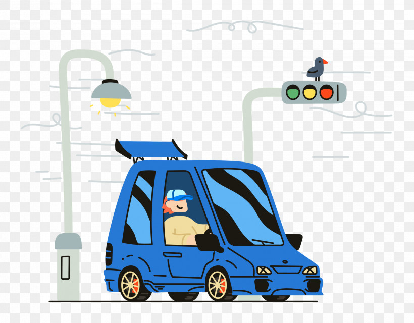 Driving, PNG, 2500x1953px, Driving, Automobile Engineering, Cartoon, Transport Download Free