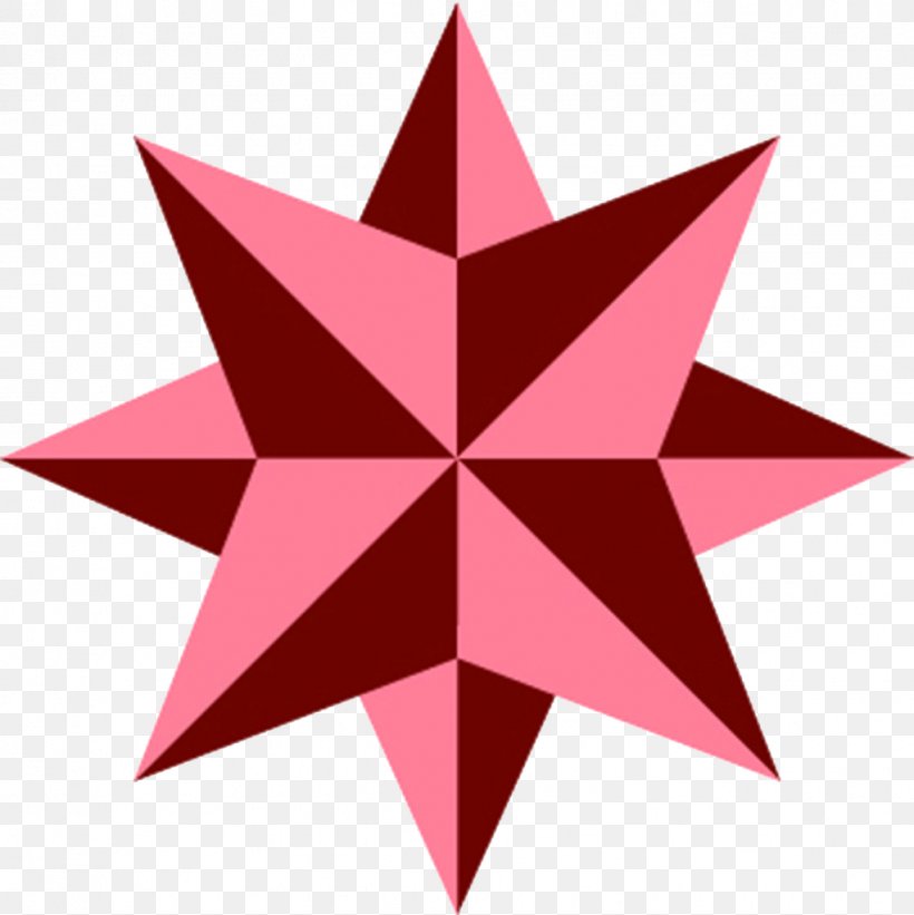 Red Star Euclidean Vector Three-dimensional Space, PNG, 1022x1024px, Star, Dimension, Pink, Point, Red Star Download Free