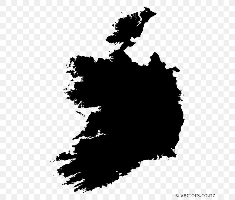 Republic Of Ireland Irish Civil War Map, PNG, 700x700px, Republic Of Ireland, Black, Black And White, Blank Map, Flag Of Ireland Download Free