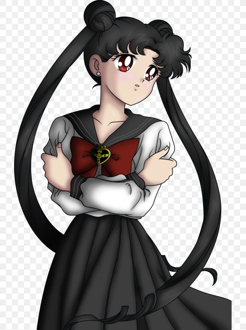 Sailor Moon Chibiusa Tuxedo Mask Sailor Pluto Sailor Venus, PNG, 725x1102px, Watercolor, Cartoon, Flower, Frame, Heart Download Free