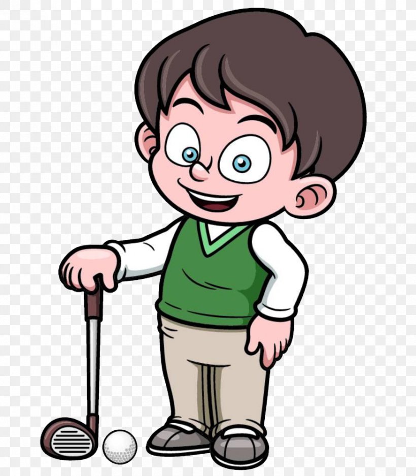 Golfer Cartoon Clip Art, PNG, 875x1000px, Watercolor, Cartoon, Flower, Frame, Heart Download Free