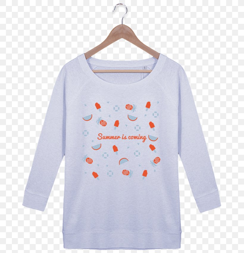 T-shirt Hoodie Bluza Sweater Sleeve, PNG, 690x850px, Tshirt, Baby Toddler Onepieces, Blue, Bluza, Clothing Download Free