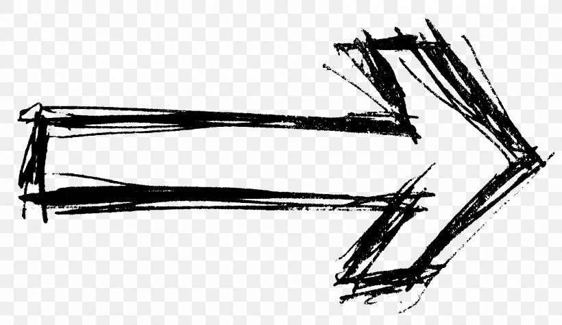 Arrow Drawing Symbol Clip Art, PNG, 1764x1020px, Drawing, Bicycle, Bicycle Frame, Bicycle Part, Black And White Download Free