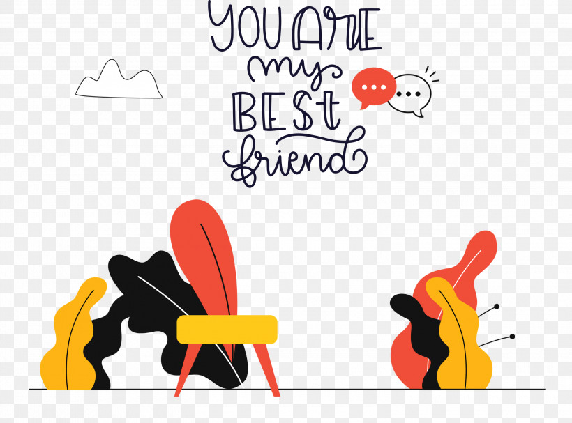 Best Friends You Are My Best Friends, PNG, 3000x2224px, Best Friends, Behavior, Cartoon, Happiness, Hm Download Free