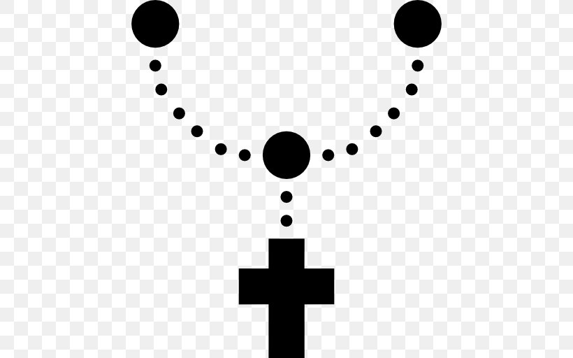 Chaplet, PNG, 512x512px, Rosary, Black, Black And White, Body Jewellery, Body Jewelry Download Free