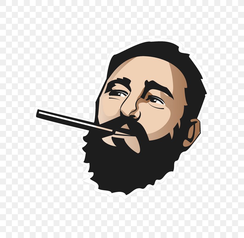 Fidel Castro Havana Vector Graphics Illustration Logo, PNG, 800x800px, Fidel Castro, Beard, Che Guevara, Cuba, Facial Hair Download Free