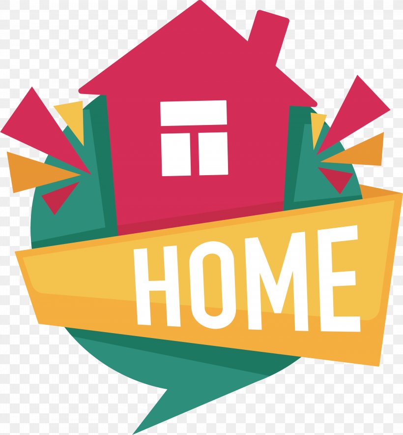 House Cartoon Logo, PNG, 4059x4380px, House, Apartment, Area, Brand, Cartoon  Download Free