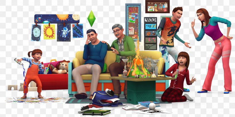 The Sims 4: Parenthood The Sims 4: Get To Work The Sims 3 Stuff Packs The Sims 4: Cats & Dogs, PNG, 2485x1244px, Sims 4 Parenthood, Child, Electronic Arts, Expansion Pack, Human Behavior Download Free