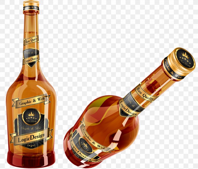 Whisky Cognac Wine Brandy Vodka, PNG, 3289x2821px, Whiskey, Alcoholic Beverage, Bottle, Cognac, Digital Image Download Free