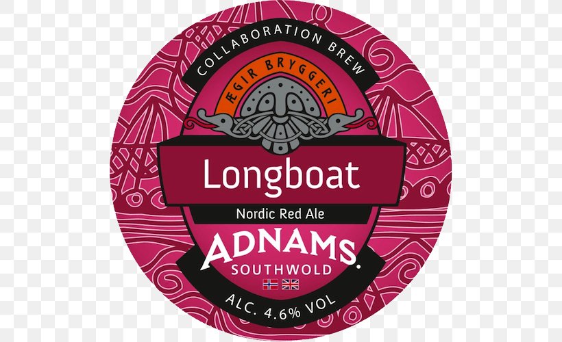 Adnams Brewery Adnams Ghost Ship Label Logo, PNG, 500x500px, Adnams Brewery, Badge, Brand, Chill Filtering, Keg Download Free