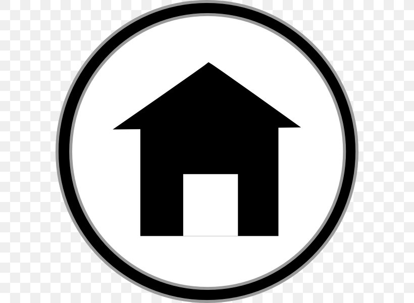 House Desktop Wallpaper Clip Art, PNG, 600x600px, House, Area, Black, Black And White, Brand Download Free
