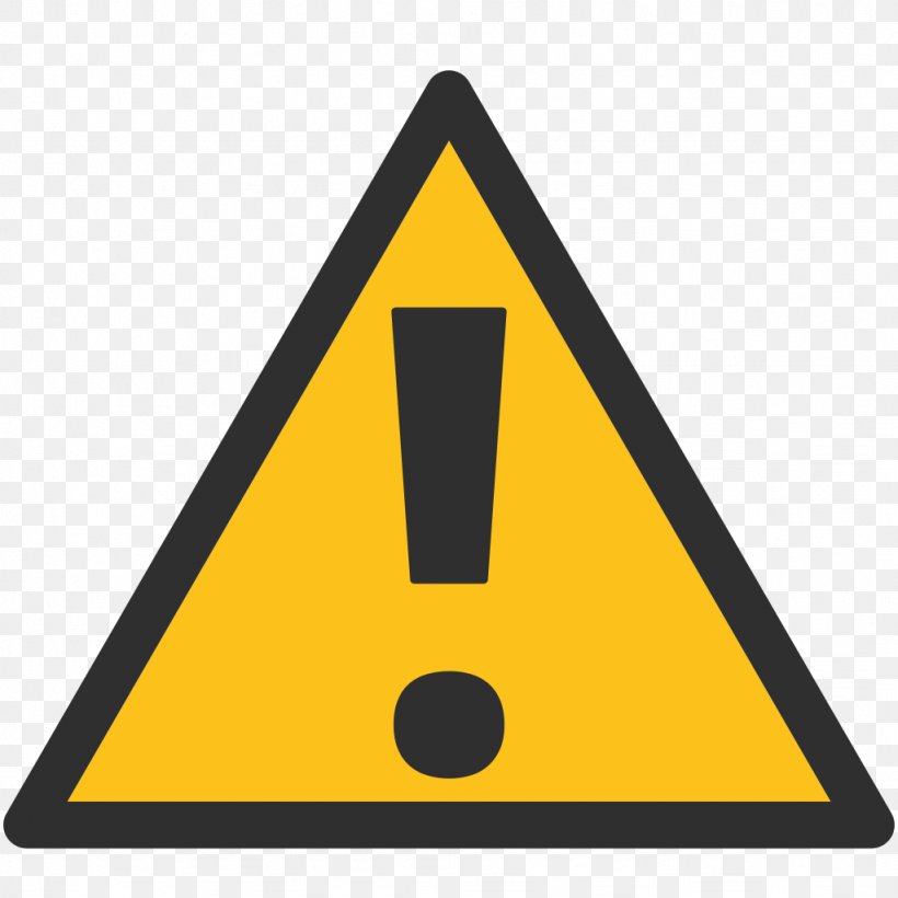 Emoji Danger Sign Text Messaging Symbol SMS, PNG, 1024x1024px, Emoji, Android, Android Kitkat, Area, Danger Sign Download Free