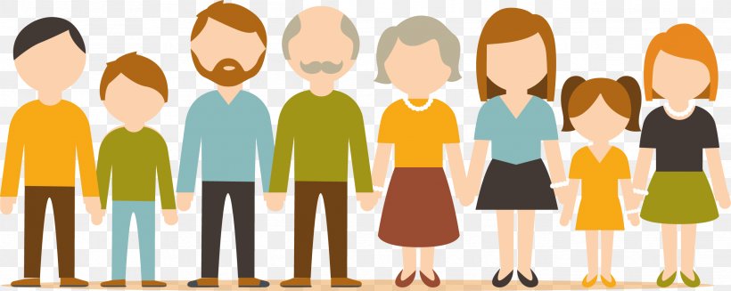 Family Clip Art, PNG, 2535x1012px, Family, Child, Communication, Conversation, Flat Design Download Free