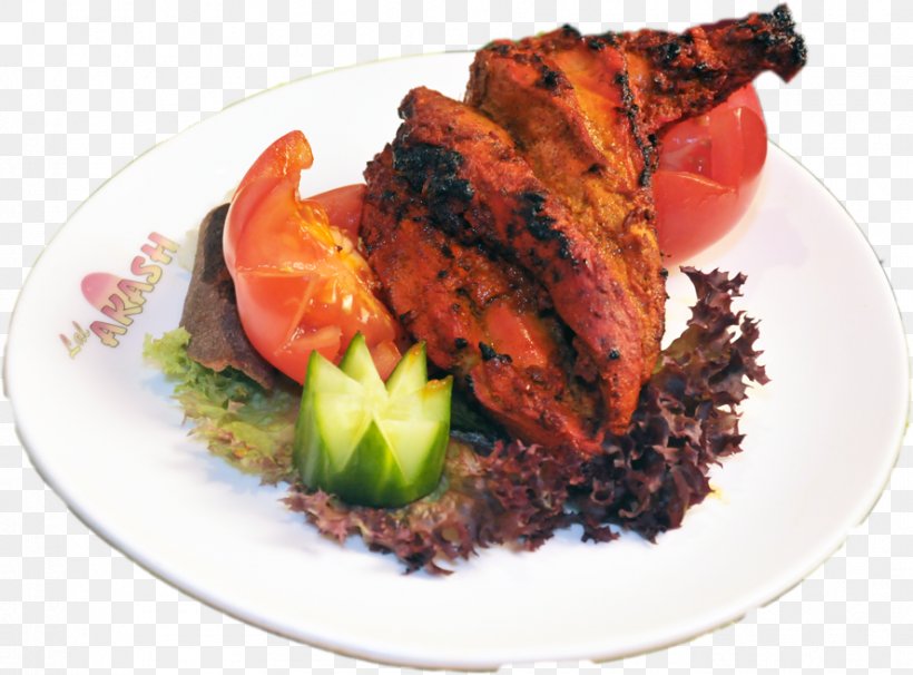 Tandoori Chicken Recipe Garnish Food, PNG, 887x656px, Tandoori Chicken, Chicken, Cuisine, Deep Frying, Dish Download Free